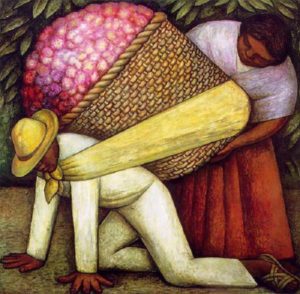 Diego Rivera, (Mexican, 1886-1957), The Flower Carrier, 1935